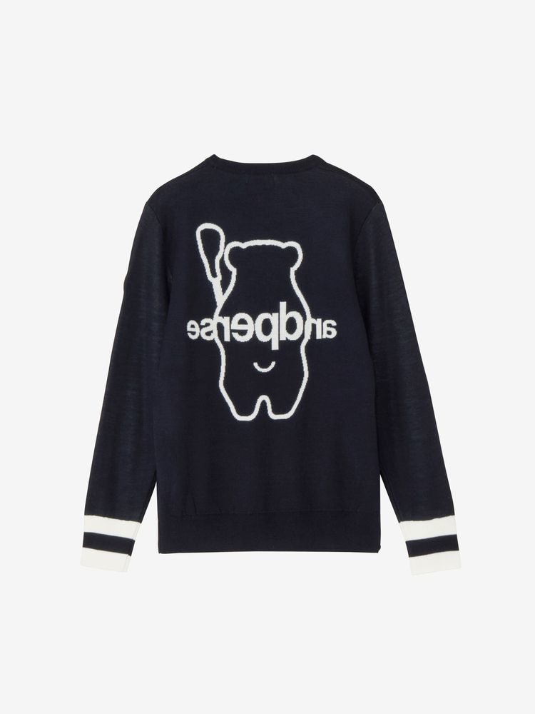 and per se(アンパスィ) ｜クレアニットクルーネックセーター・日本製（レディース）