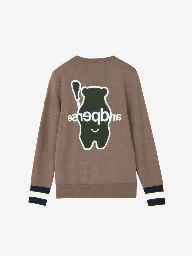 and per se(アンパスィ) ｜クレアニットクルーネックセーター・日本製（レディース）