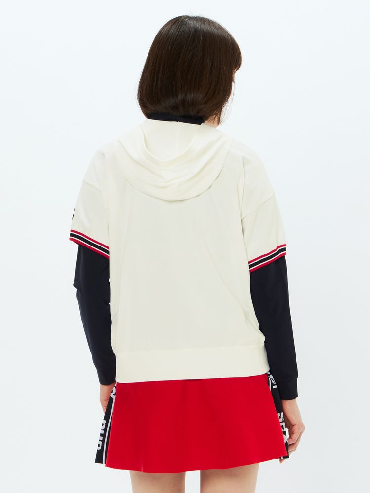 and per se(アンパスィ) ｜アクティブニットハーフスリーブシャツ（レディース）