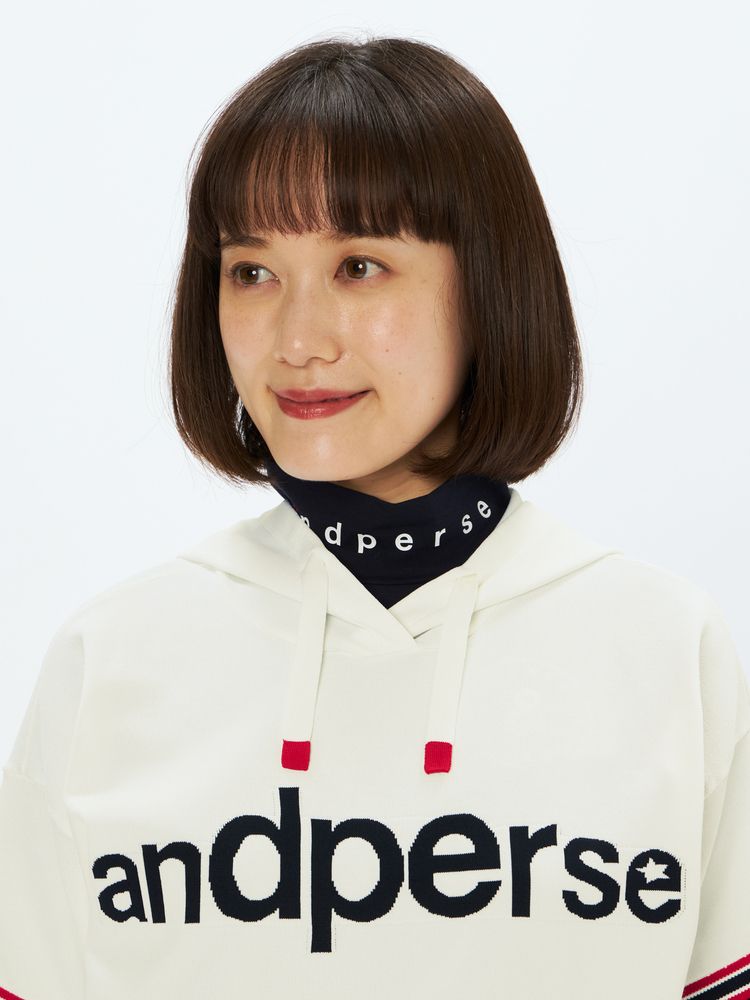 and per se(アンパスィ) ｜アクティブニットハーフスリーブシャツ（レディース）