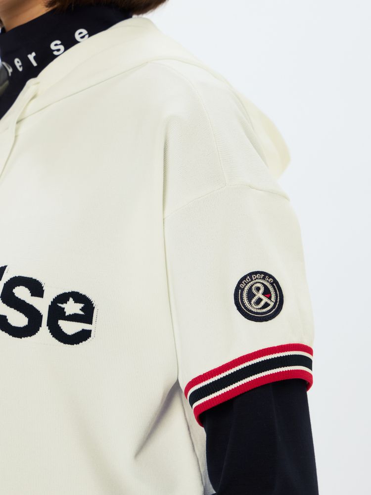 and per se(アンパスィ) ｜アクティブニットハーフスリーブシャツ（レディース）