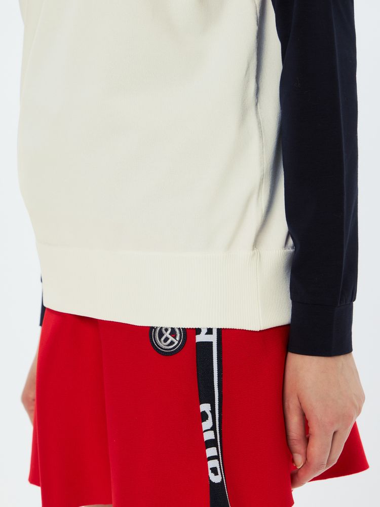 and per se(アンパスィ) ｜アクティブニットハーフスリーブシャツ（レディース）