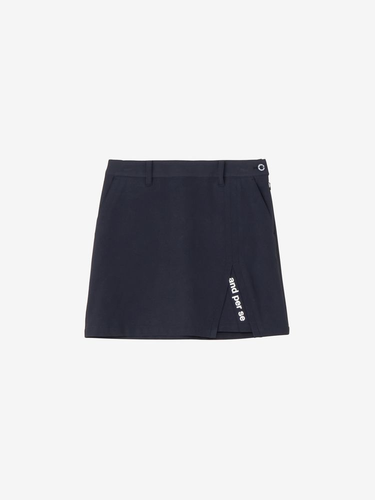 and per se(アンパスィ) ｜ショットスムーザーツイルスカート（レディース）