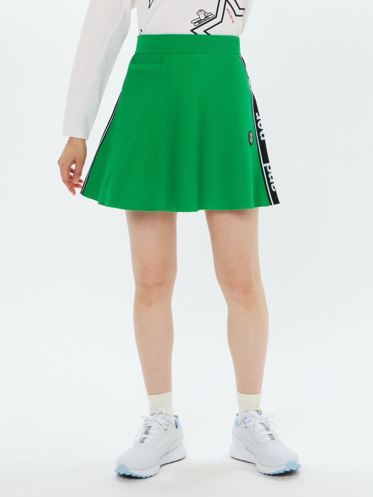 and per se(アンパスィ) ｜アクティブニットスカート（レディース）