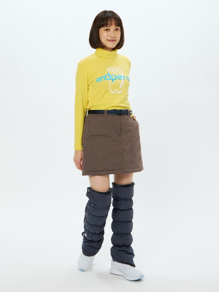 【24時間以内/匿名配送】未使用 アンパスィ レディース 中わた スカート L 24時間以内/匿名配送】新品 アンパスィ レディース 中綿