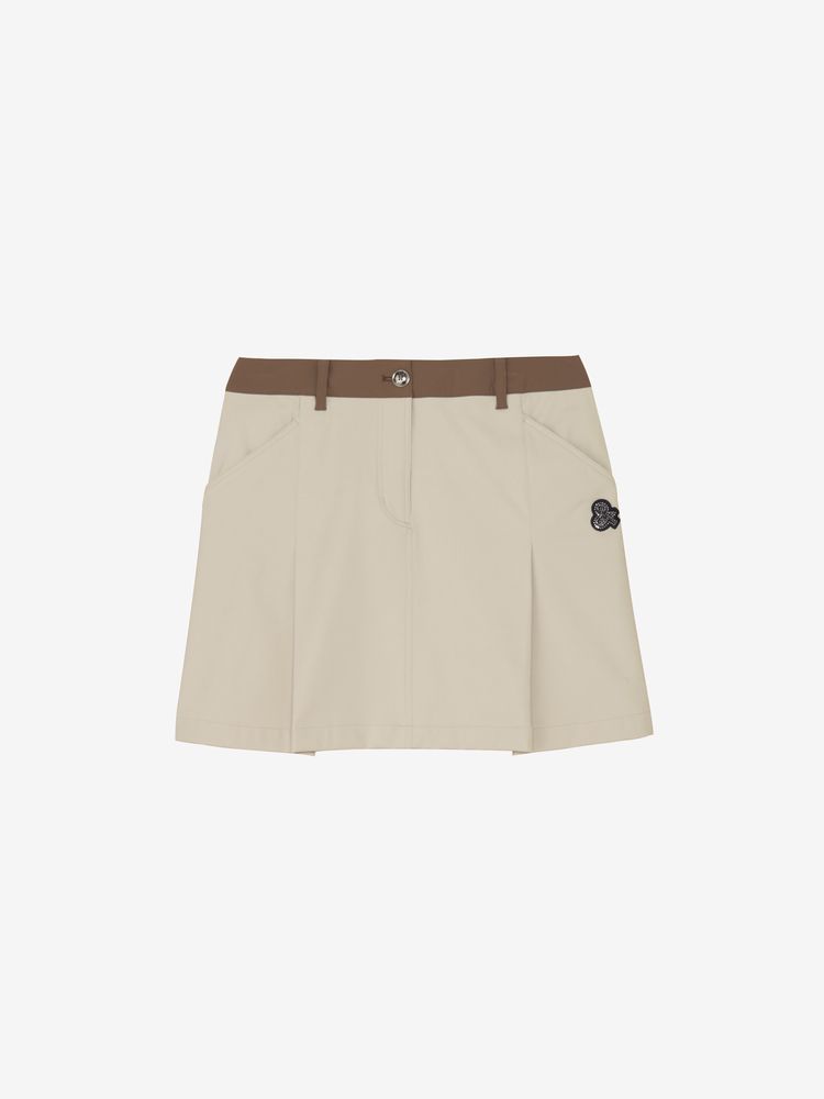 公式】クリーンジャージ切替デザインスカート（スカート