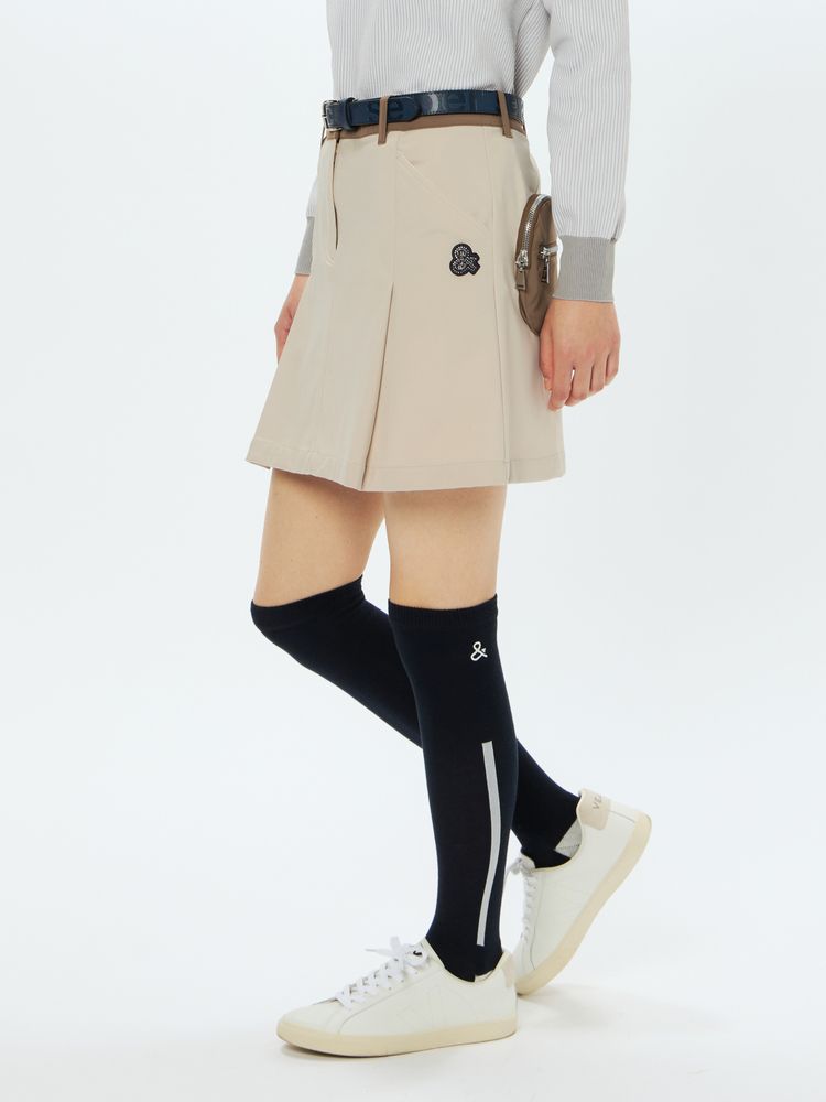 公式】クリーンジャージ切替デザインスカート（スカート