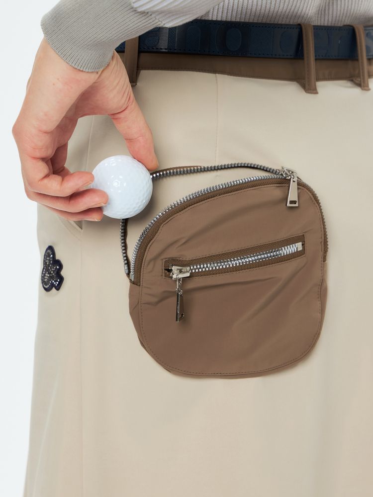 and per se(アンパスィ) ｜クリーンジャージ切替デザインスカート（スカート）