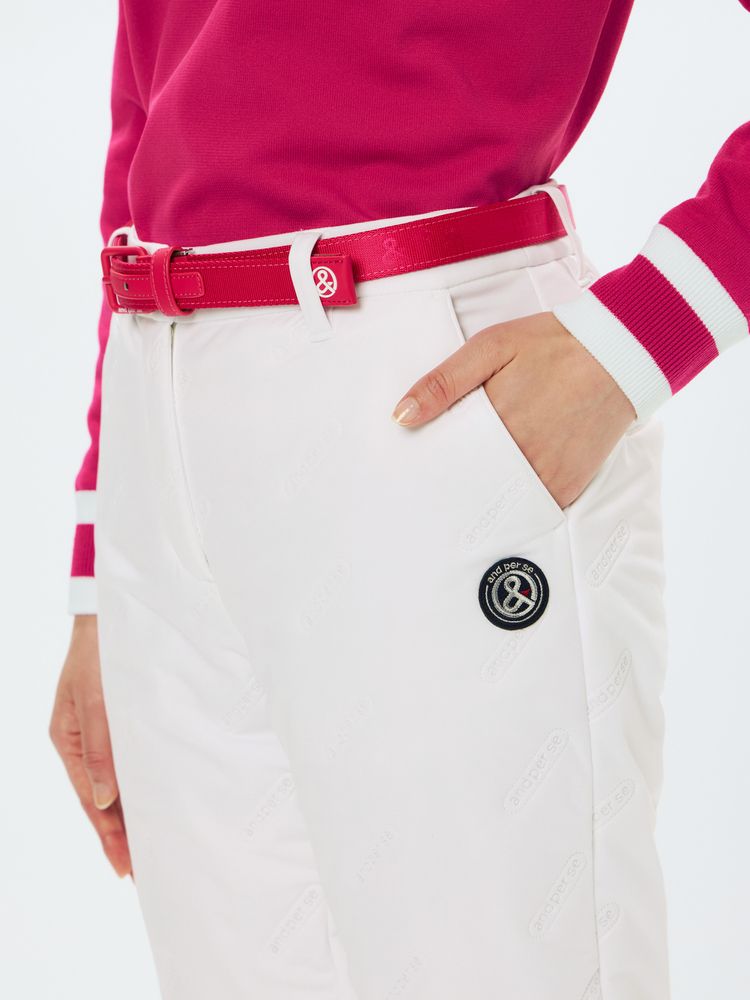 and per se(アンパスィ) ｜エアジャスター中わたパンツ（レディース）