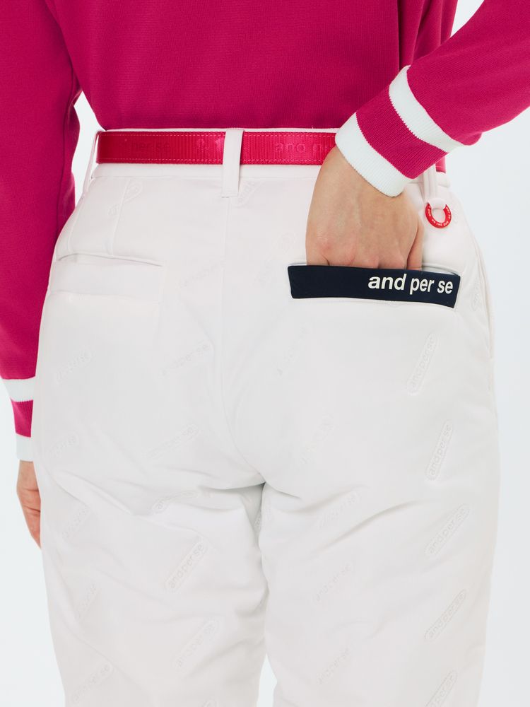 and per se(アンパスィ) ｜エアジャスター中わたパンツ（レディース）