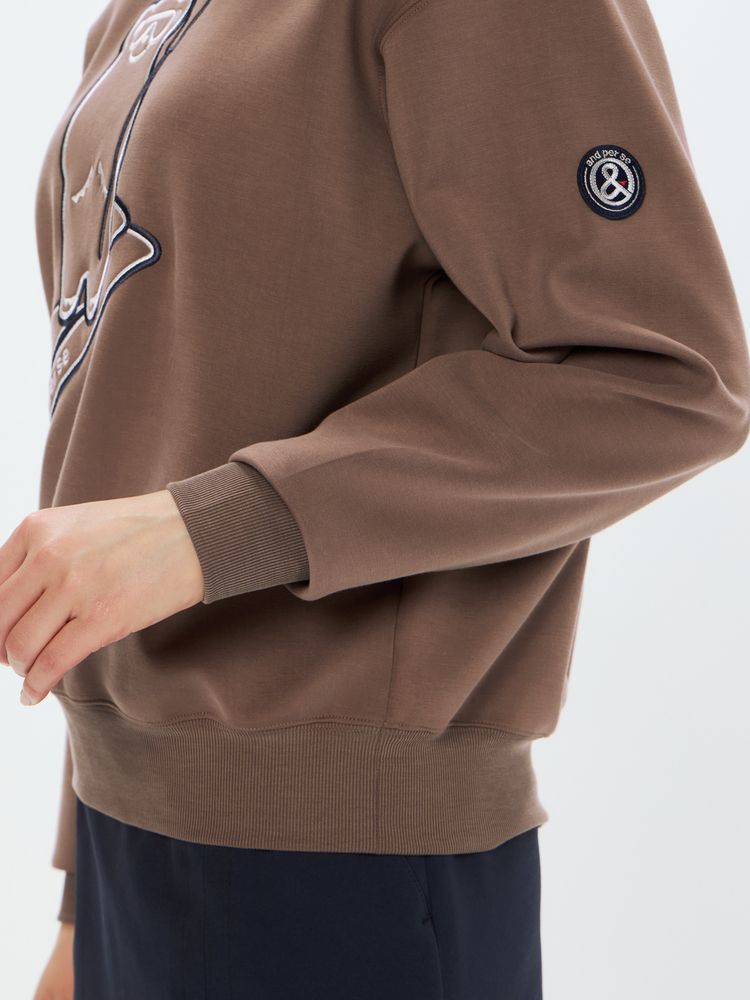 and per se(アンパスィ) ｜マシュマロスウェット トレーナー（レディース）