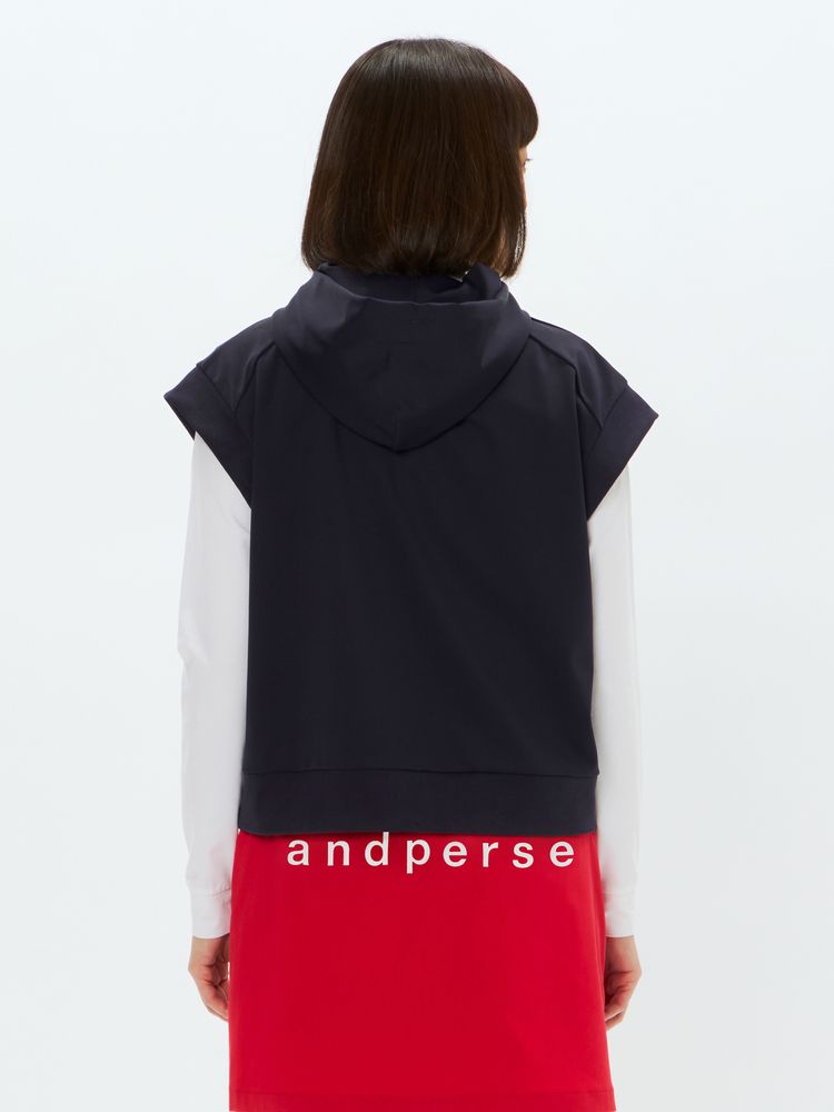 and per se(アンパスィ) ｜エアロスウェット半袖プルオーバー（レディース）