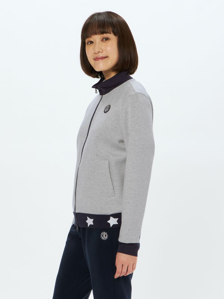 and per se(アンパスィ) ｜ショットスムーザースウェット ブルゾン（レディース）