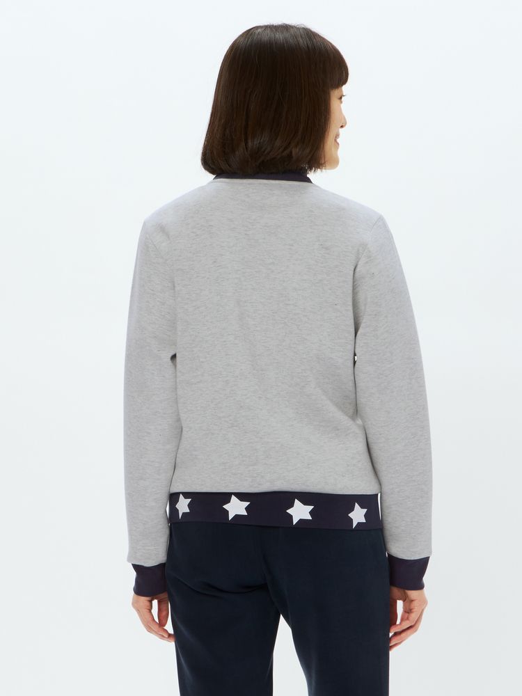 and per se(アンパスィ) ｜ショットスムーザースウェット ブルゾン（レディース）