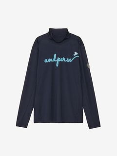 公式】マシュマロジャージー長袖モックネックシャツ（レディース