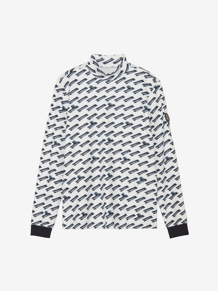 公式・セール】ソフトニット長袖モックネックシャツ（レディース