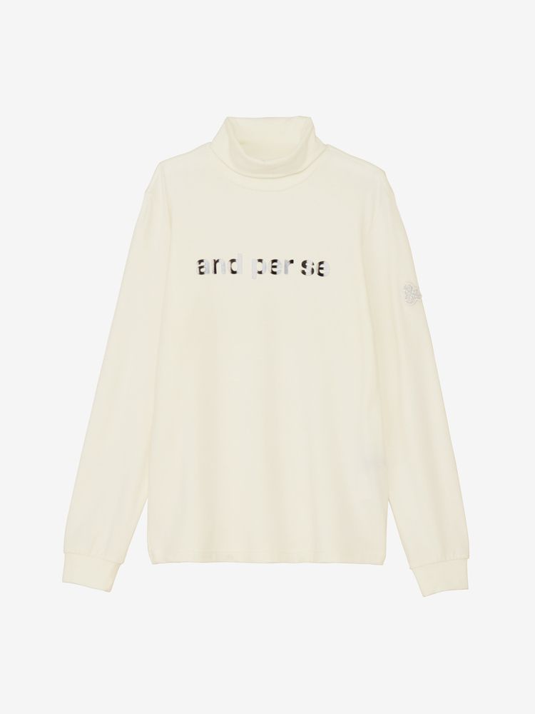 DECEMBER ロゴ入りタートルネックシャツ DECEMBER ロゴ入りタートルネックシャツ