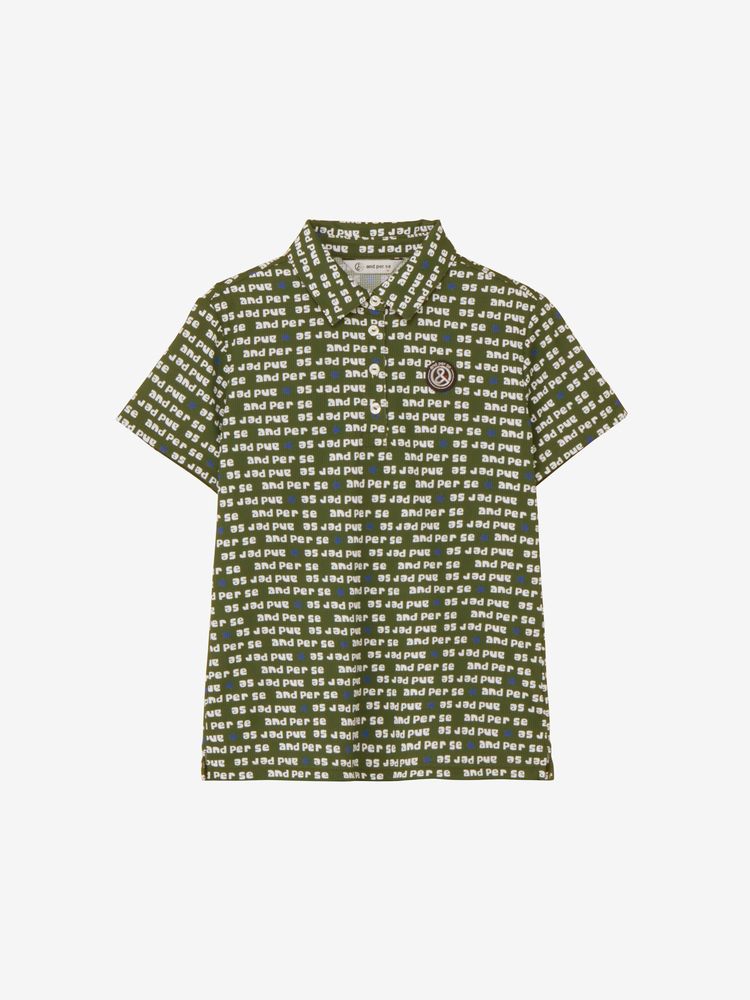 and per se(アンパスィ) ｜ソルケアドットプリンテッド半袖シャツ（レディース）