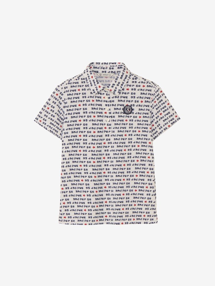 公式】ソルケアドットプリンテッド半袖シャツ（レディース