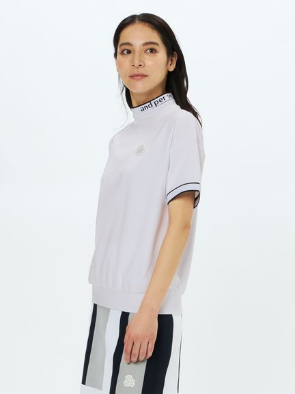 and per se（アンパスィ）4WAYリップル半袖ルーズネックシャツ 公式】4WAYリップル半袖ルーズネックシャツ（レディース）｜アンパスィ
