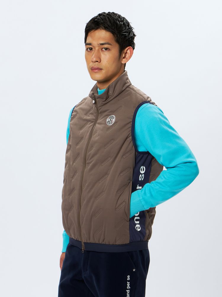 and per se(アンパスィ) ｜エアジャスター中わたベスト（メンズ）