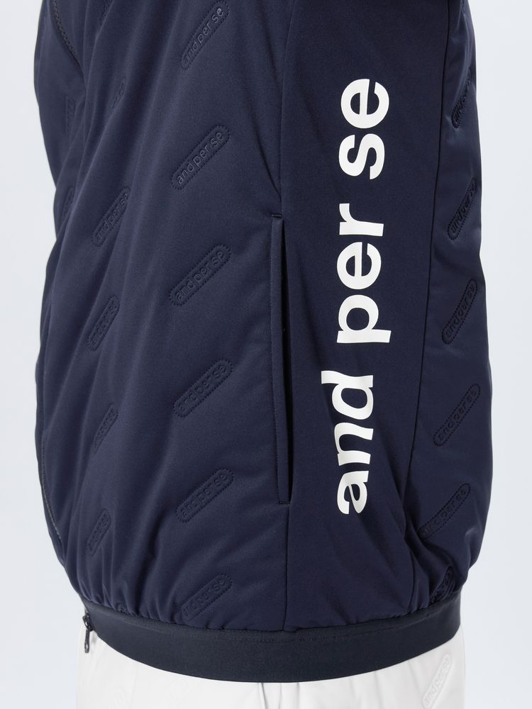 and per se(アンパスィ) ｜エアジャスター中わたブルゾン（メンズ）