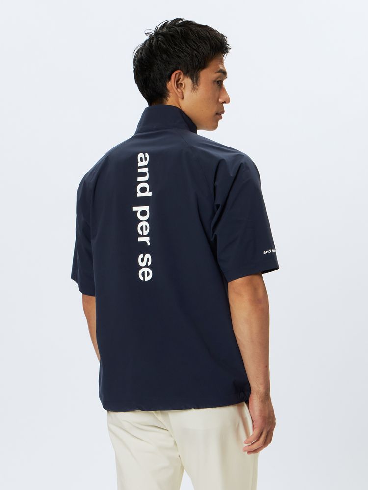 and per se(アンパスィ) ｜マルチウェザーハーフスリーブシャツ（メンズ）