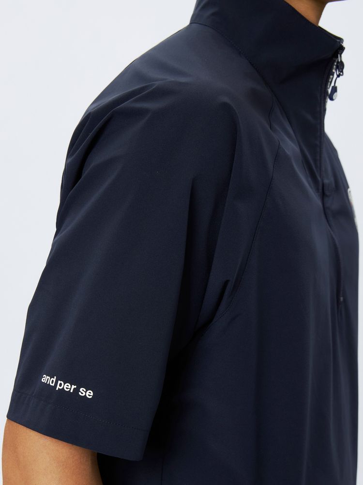 and per se(アンパスィ) ｜マルチウェザーハーフスリーブシャツ（メンズ）