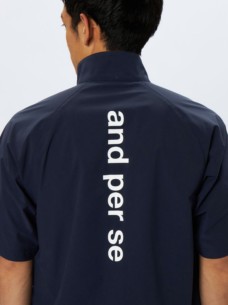 and per se(アンパスィ) ｜マルチウェザーハーフスリーブシャツ（メンズ）