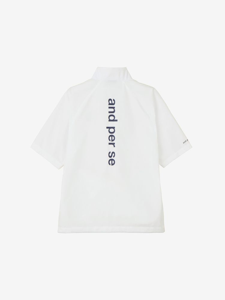 and per se(アンパスィ) ｜マルチウェザーハーフスリーブシャツ（メンズ）