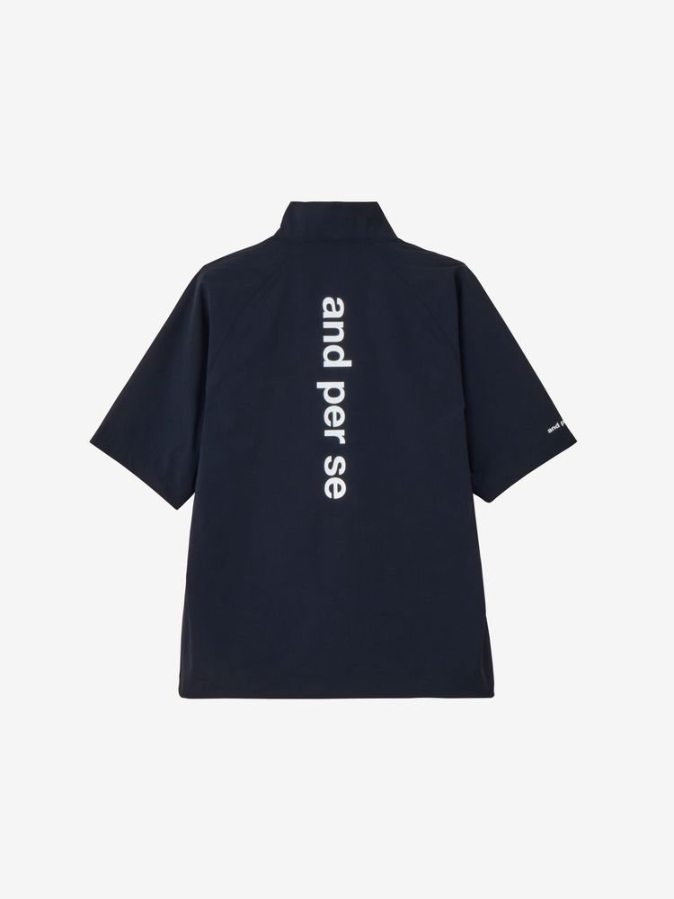 and per se(アンパスィ) ｜マルチウェザーハーフスリーブシャツ（メンズ）
