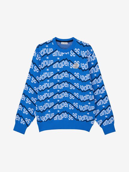 公式】アクティブニットジャカード セーター（メンズ）｜アンパスィ