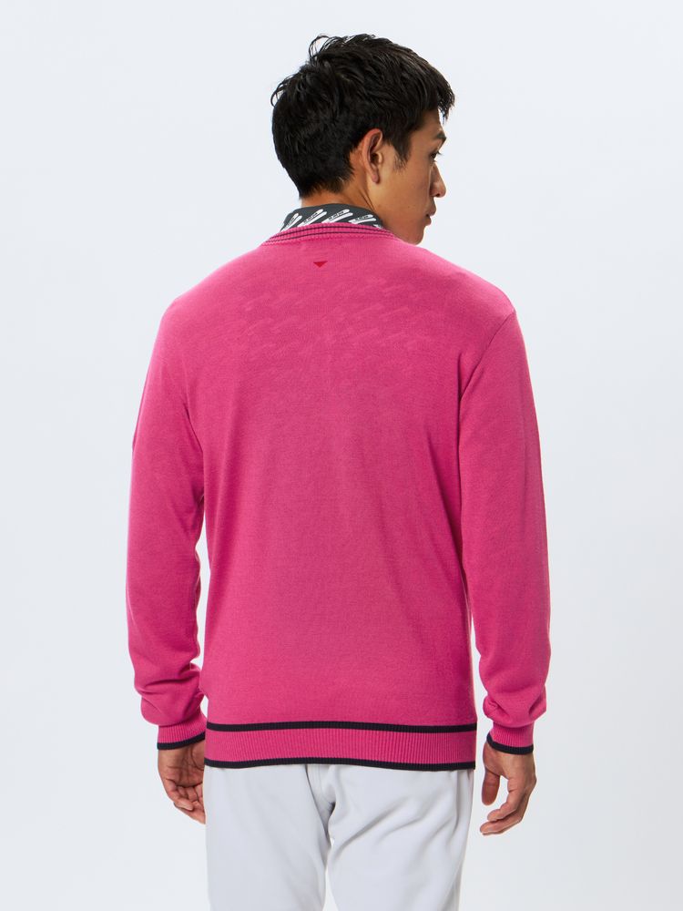 and per se(アンパスィ) ｜クレアニットクルーネックセーター・日本製（メンズ）