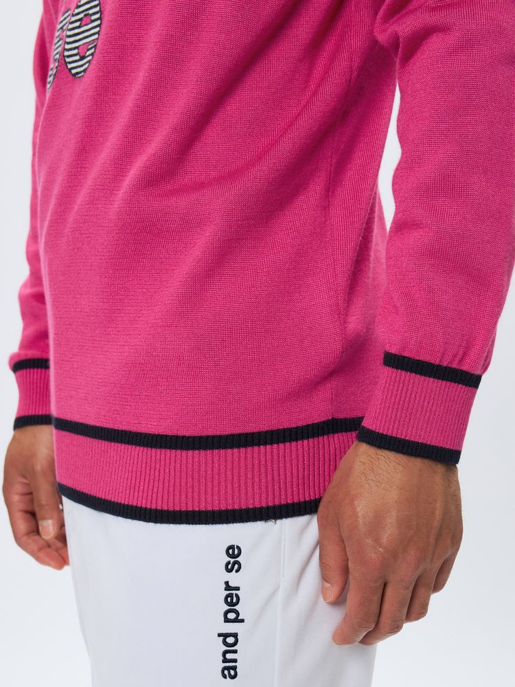 and per se(アンパスィ) ｜クレアニットクルーネックセーター・日本製（メンズ）