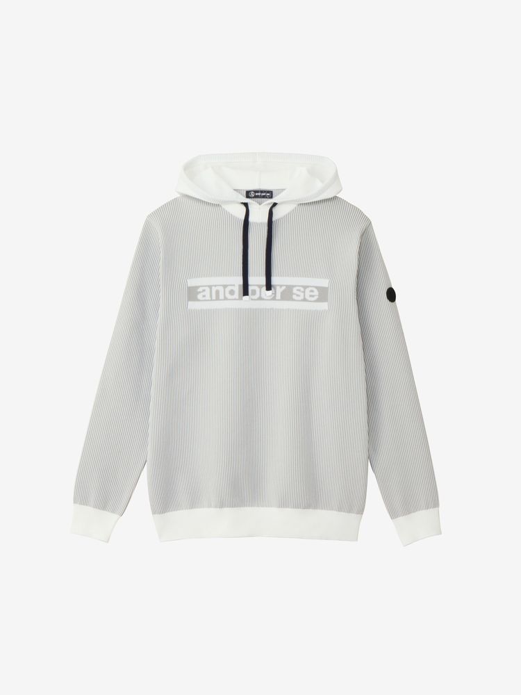 and per se(アンパスィ) ｜ニットプルパーカ（メンズ）