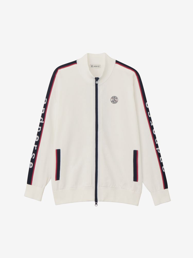 and per se(アンパスィ) ｜アクティブニットスタンドカラーブルゾン（メンズ）