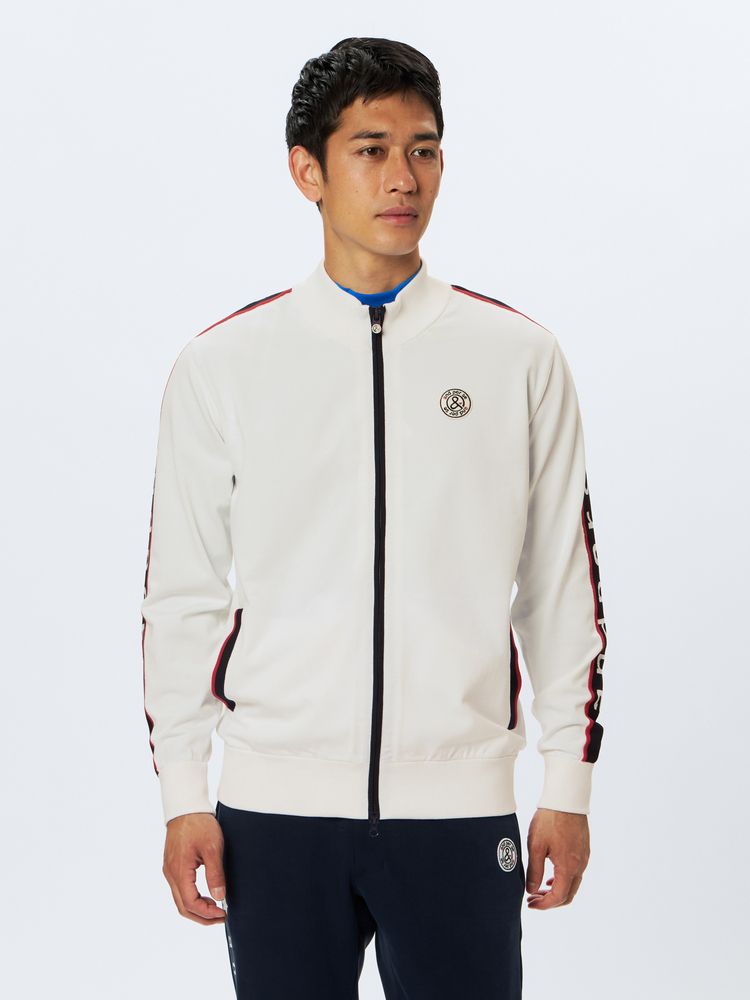 and per se(アンパスィ) ｜アクティブニットスタンドカラーブルゾン（メンズ）