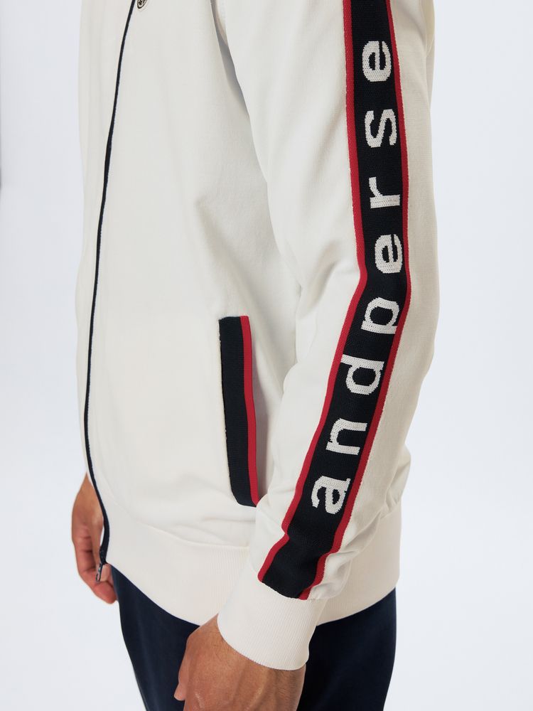 公式】アクティブニットスタンドカラーブルゾン（メンズ）｜アンパスィ