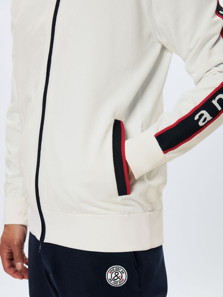 公式】アクティブニットスタンドカラーブルゾン（メンズ）｜アンパスィ