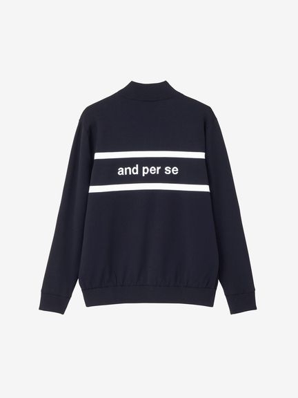 andperse 蓄熱防風ブルゾン 公式】ウインドシャッター防風ニットブルゾン（メンズ