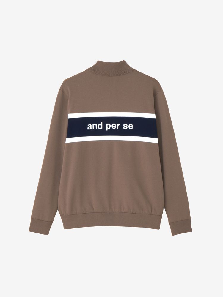 and per se アンパシィ ニット アウター M and per se アンパスィ レディース ゴルフウェア 防風モール