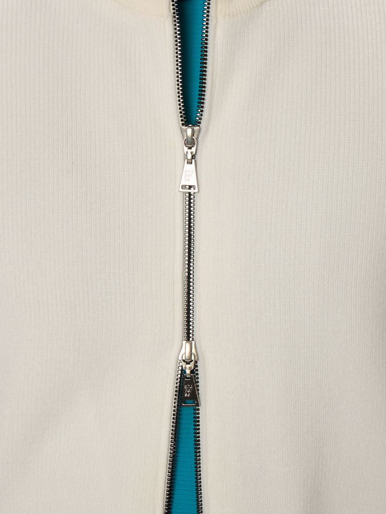 and per se(アンパスィ) ｜ニット防風ブルゾン（メンズ）