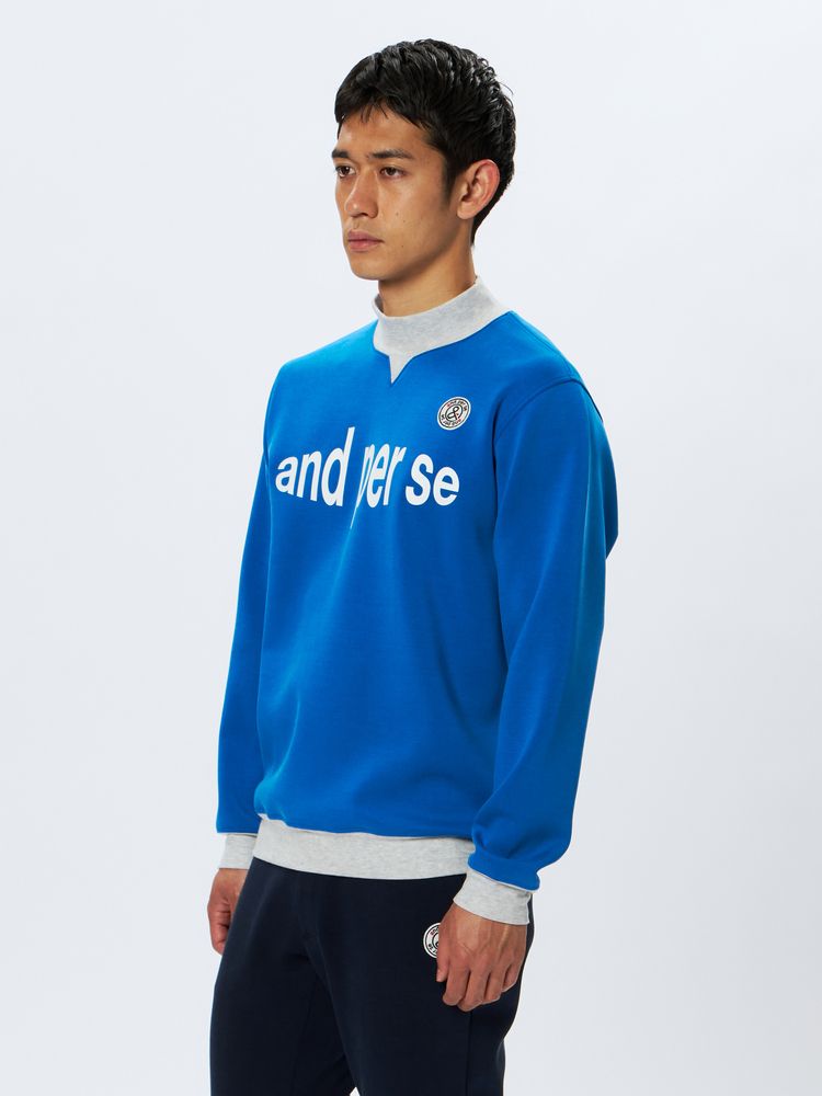 and per se(アンパスィ) ｜ショットスムーザースウェットプルオーバー（メンズ）