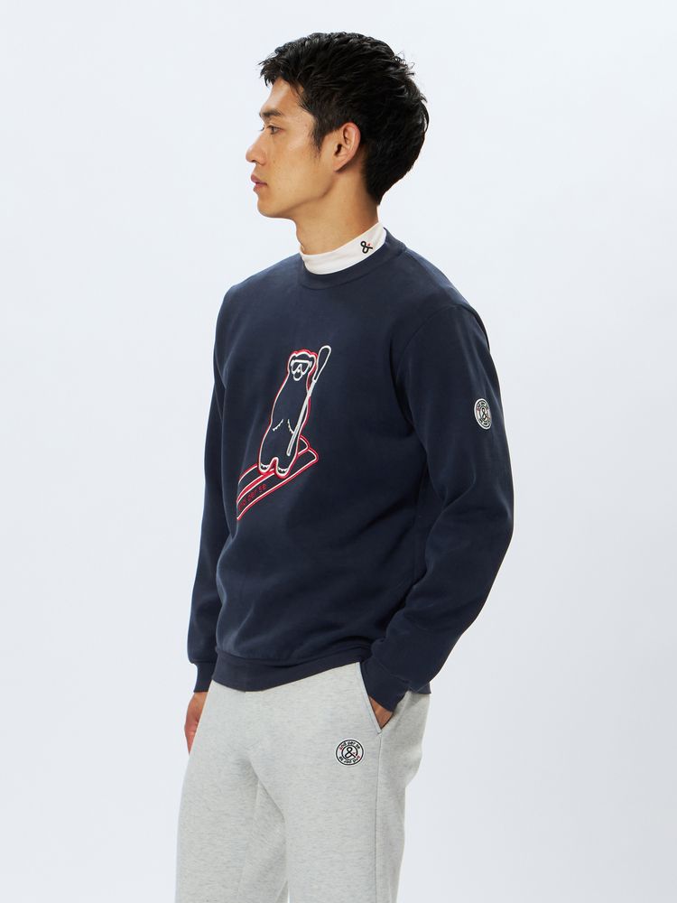 and per se(アンパスィ) ｜マシュマロスウェット トレーナー（メンズ）