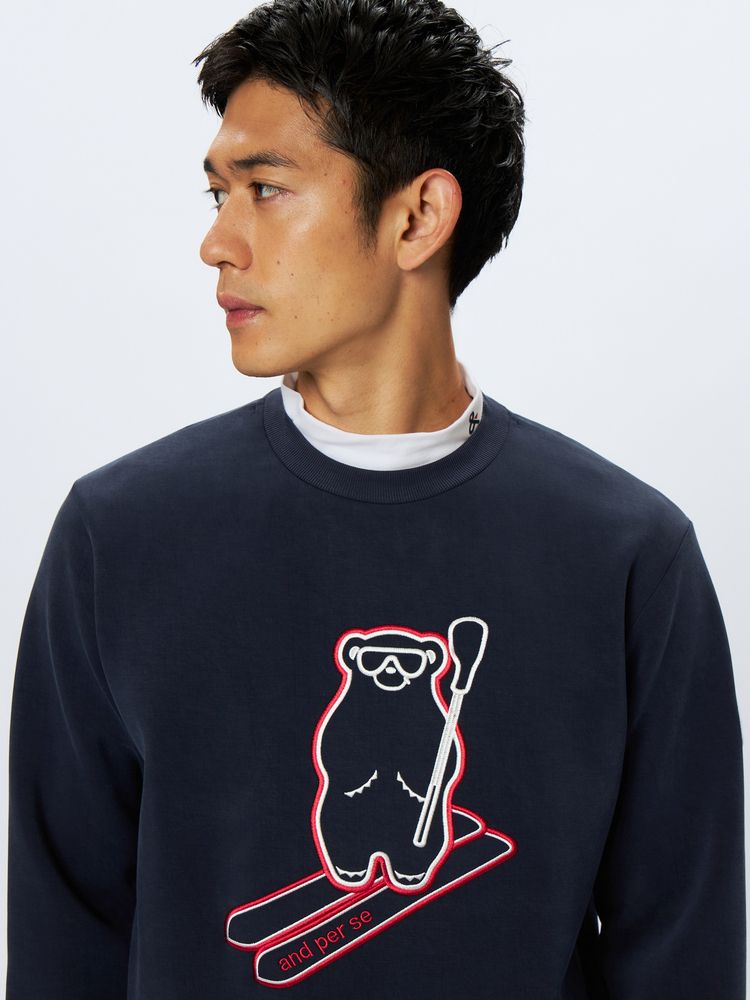 and per se(アンパスィ) ｜マシュマロスウェット トレーナー（メンズ）