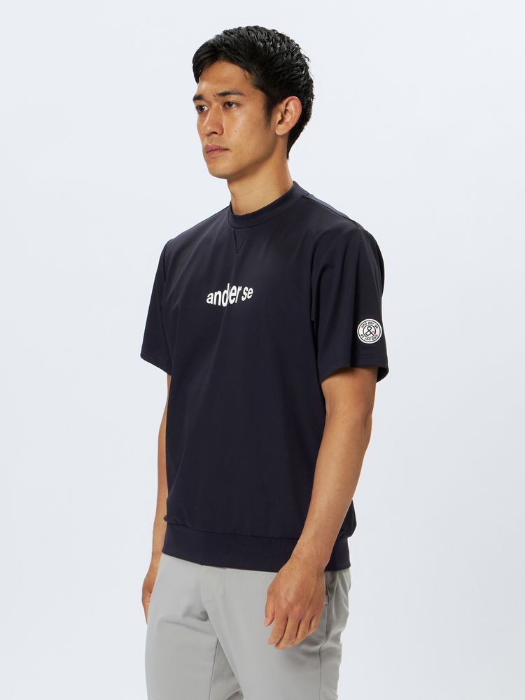 and per se(アンパスィ) ｜エアロスウェット半袖プルオーバー（メンズ）