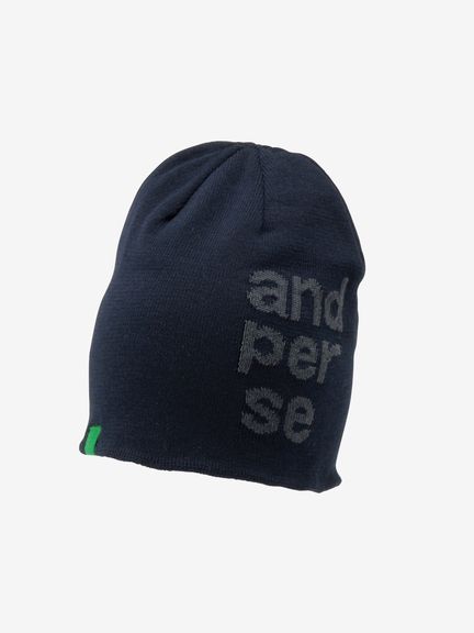【美品】アンパスィ　ジップアップセーター　ネイビー and per se（アンパスィ） ゴルフウェア メンズ ニットブルゾン