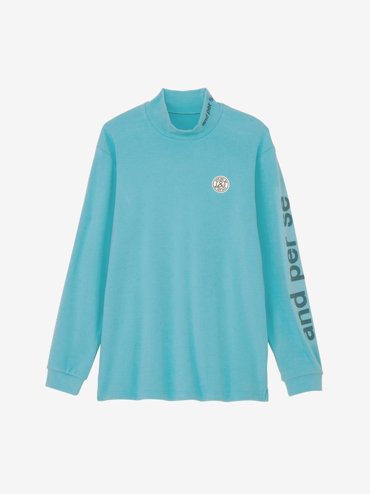 アンパスィ マシュマロスムース ハイネックシャツ 長袖 AMF9235V8 メンズ ゴルフウェア and per se 2025秋冬モデル 日本正規品 公式・セール】マシュマロスムース ハイネックシャツ（メンズ