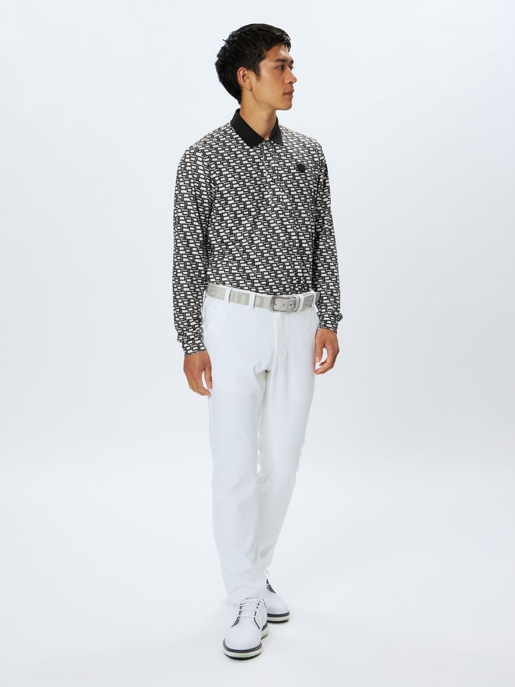 and per se(アンパスィ) ｜フラッフィープリンテッド長袖シャツ（メンズ）