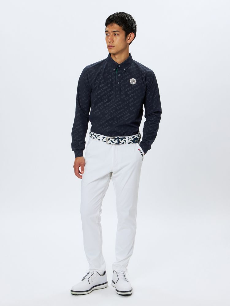 and per se(アンパスィ) ｜スイングドライエンボス長袖ボタンダウンシャツ（メンズ）